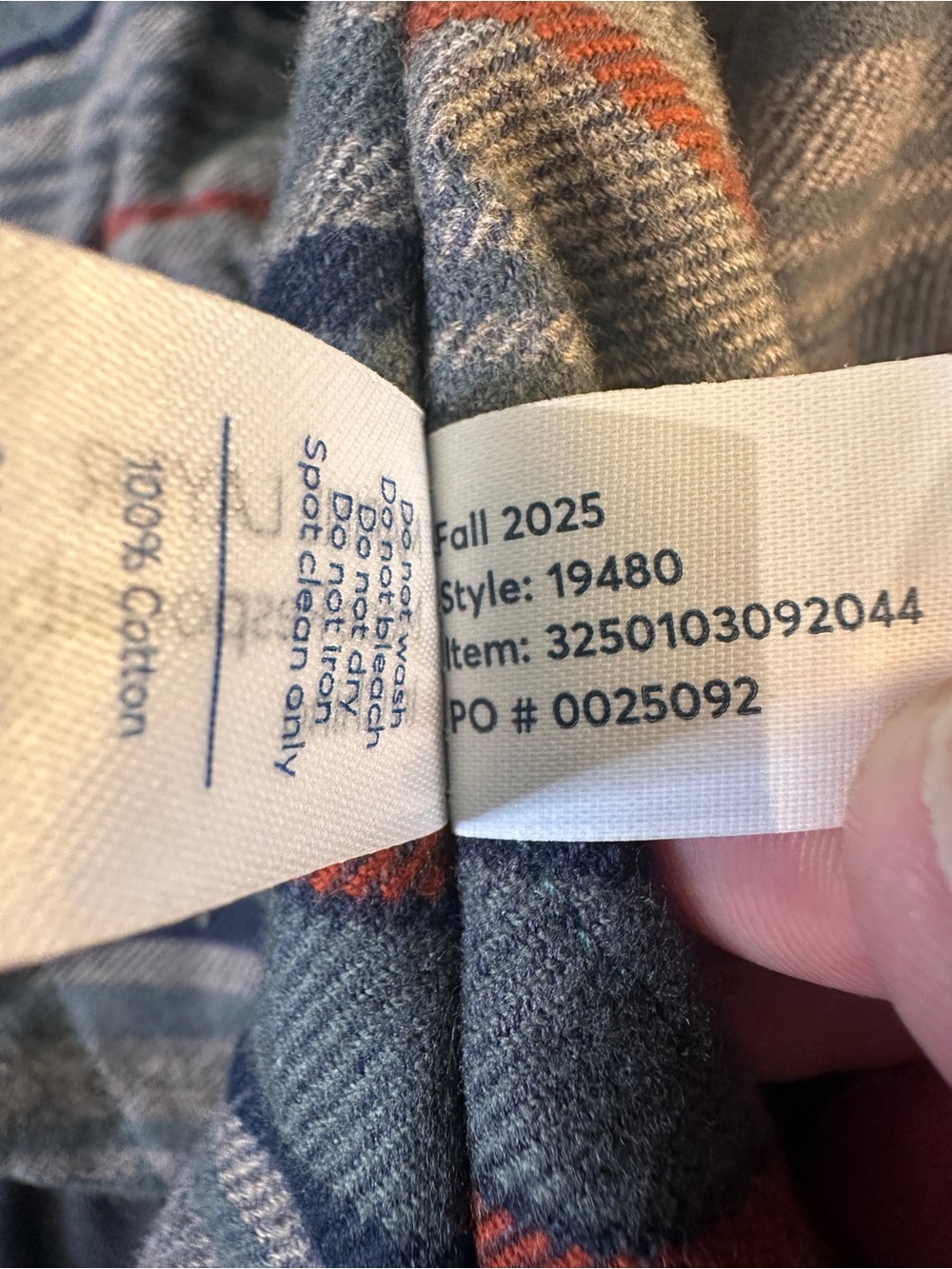 Marine Layer Navy Blue Field Jacket with Corduroy Trim - Picture 14 of 15
